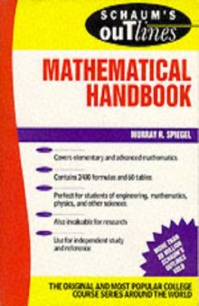 Manual de formulas y tablas matematicas