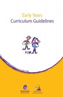 Early years : curriculum guidelines