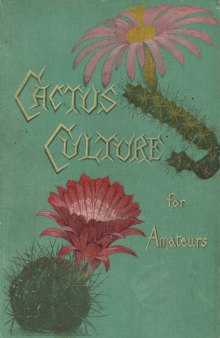 Cactus culture for amateurs