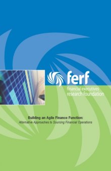 Building an Agile Finance Function: Alternative Approaches to Sourcing Financial Operations