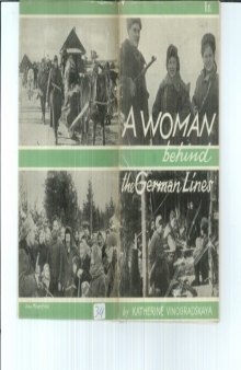 A woman behind the German lines,