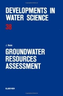 Groundwater Resources Assessment