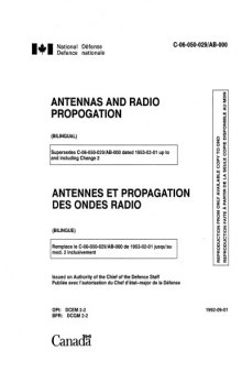 Antenna-Radio Propagation Part 1 - Canadian MIL TM