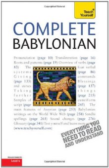 Complete Babylonian: A Teach Yourself Guide (Teach Yourself: Level 4)  