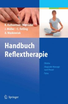 handbuch reflextherapie - shiatsu akupunkt-massage nach penzel tuina