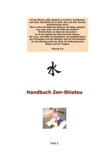 Handbuch Zen-Shiatsu