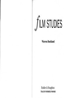 Film Studies (Teach Yourself)