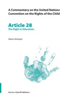 Commentary on the United Nations Convention on the Rights of the Child, Article 28: The Right to Education