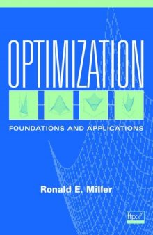 Optimization: Foundations and Applications