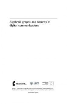 Algebraic graphs and security of digital communications