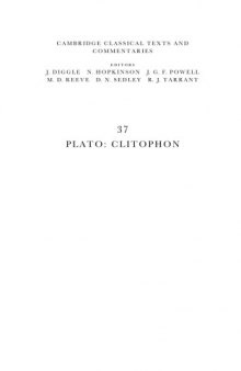 Plato, Clitophon