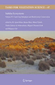 Sabkha Ecosystems: Volume IV: Cash Crop Halophyte and Biodiversity Conservation