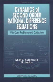 Dynamics of Second Order Rational Difference Equations: With Open Problems and Conjectures
