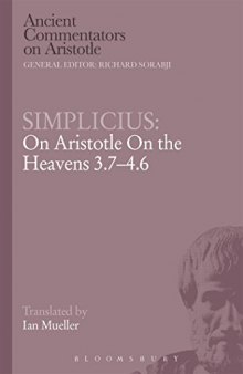 Simplicius : on Aristotle on the heavens 3.7-4.6