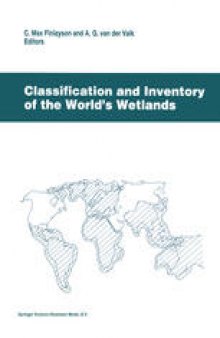 Classification and Inventory of the World’s Wetlands