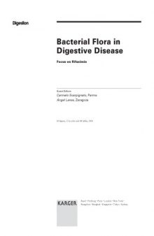 Bacterial Flora in Digestive Disease: Focus on Rifaximin (Digestion)