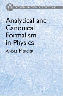 Analytical and canonical formalism in physics