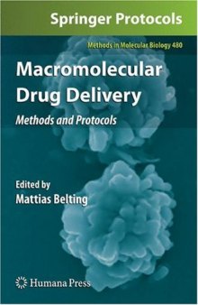 Macromolecular Drug Delivery: Methods and Protocols