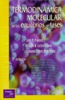 Termodinamica molecular de los equilibrios de fase