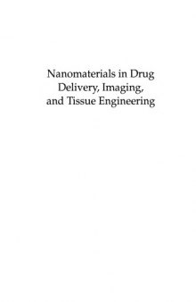 Nanomaterials in Drug Delivery, Imaging, and Tissue Engineering