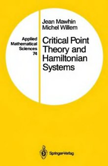 Critical Point Theory and Hamiltonian Systems