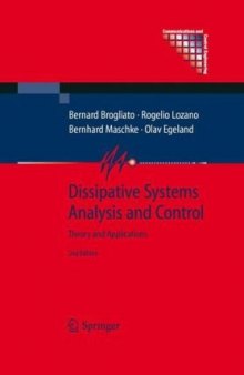 Dissipative Systems Analysis and Control: Theory and Applications (Communications and Control Engineering)