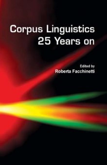 Corpus linguistics 25 years on