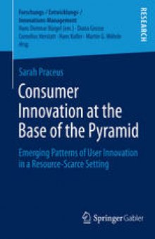 Consumer Innovation at the Base of the Pyramid: Emerging Patterns of User Innovation in a Resource-Scarce Setting