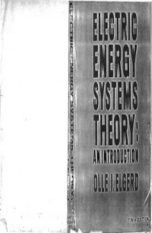 electric energy system theory an introduction
