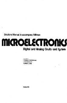 Millman - Microelectronics digital and analog circuits and systems - Solutions Manual - Thomas V