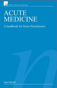 Acute Medicine A Handbook for Nurse Practitioners