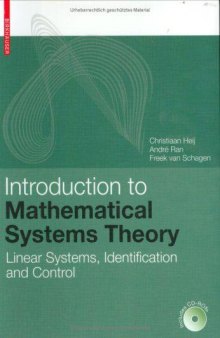 Introduction to Mathematical Systems Theory