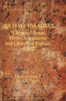 Michael Faraday's 'Chemical notes, hints, suggestions, and objects of pursuit' of 1822