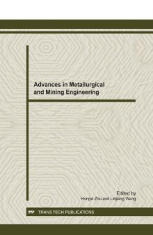 Advances in Metallurgical and Mining Engineering