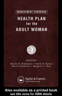 Guidelines: Health Plan for the Adult Woman