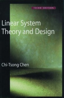 Linear System Theory Design