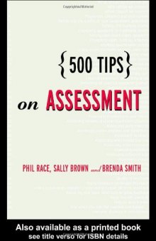 500 Tips on Assessment (500 Tips)