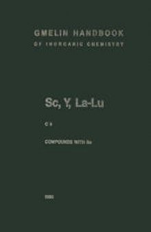 Sc, Y, La-Lu Rare Earth Elements C 9: Compounds with Se