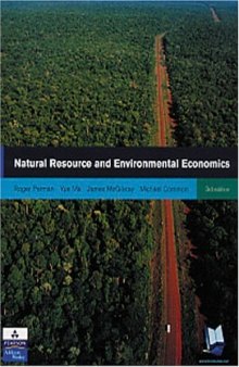 Natural Resource and Environmental Economics (3rd Edition)  