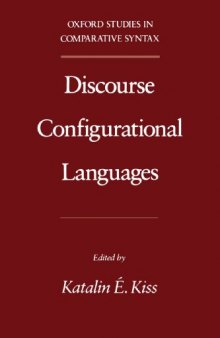 Discourse Configurational Languages 