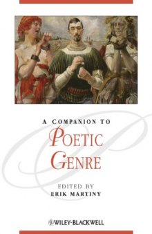 A Companion to Poetic Genre