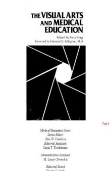The Visual arts and medical education, Volume 834