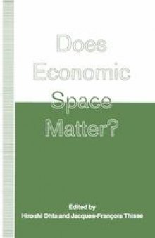 Does Economic Space Matter?: Essays in Honour of Melvin L. Greenhut