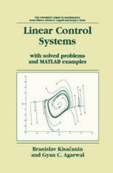 Linear Control Systems: With solved problems and MATLAB examples