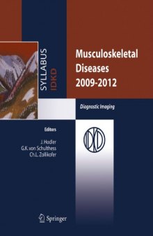 Musculoskeletal Diseases 2009-2012: Diagnostic Imaging