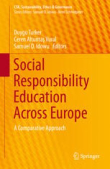 Social Responsibility Education Across Europe: A Comparative Approach