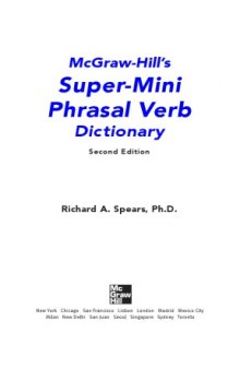 McGraw-Hill's super-mini American slang dictionary