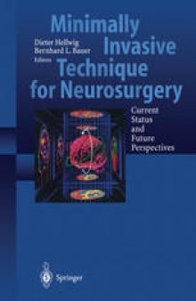 Minimally Invasive Techniques for Neurosurgery: Current Status and Future Perspectives