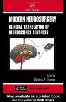 Modern Neurosurgery Clinical Translation of Neuroscience Advances