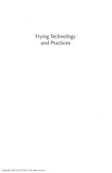 Frying technology and practices